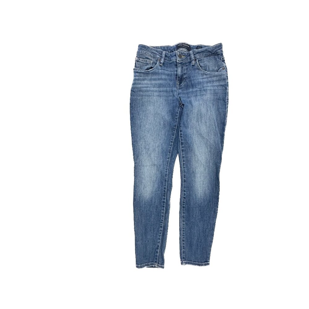 Lucky Brand Ankle Low Rise Skinny Lolita‎ Women's size 6 Dark Blue Denim Jeans